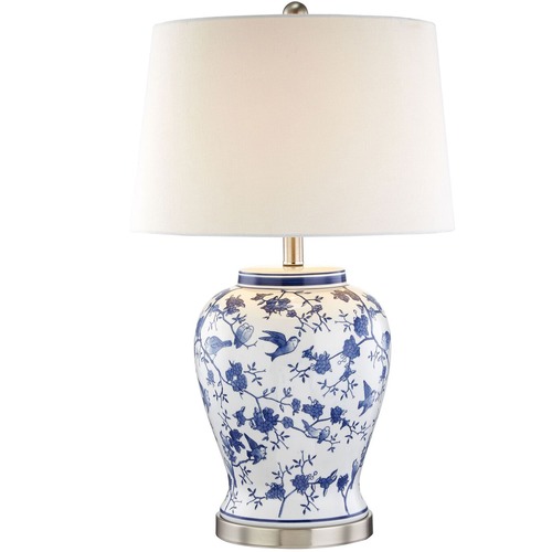 Lola bird store ceramic table lamp